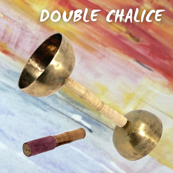 Double Single Chalice Bowls Damaru Manakamana Serenity Tibet Atma Buti School Beautiful Sounds Healing Instruments