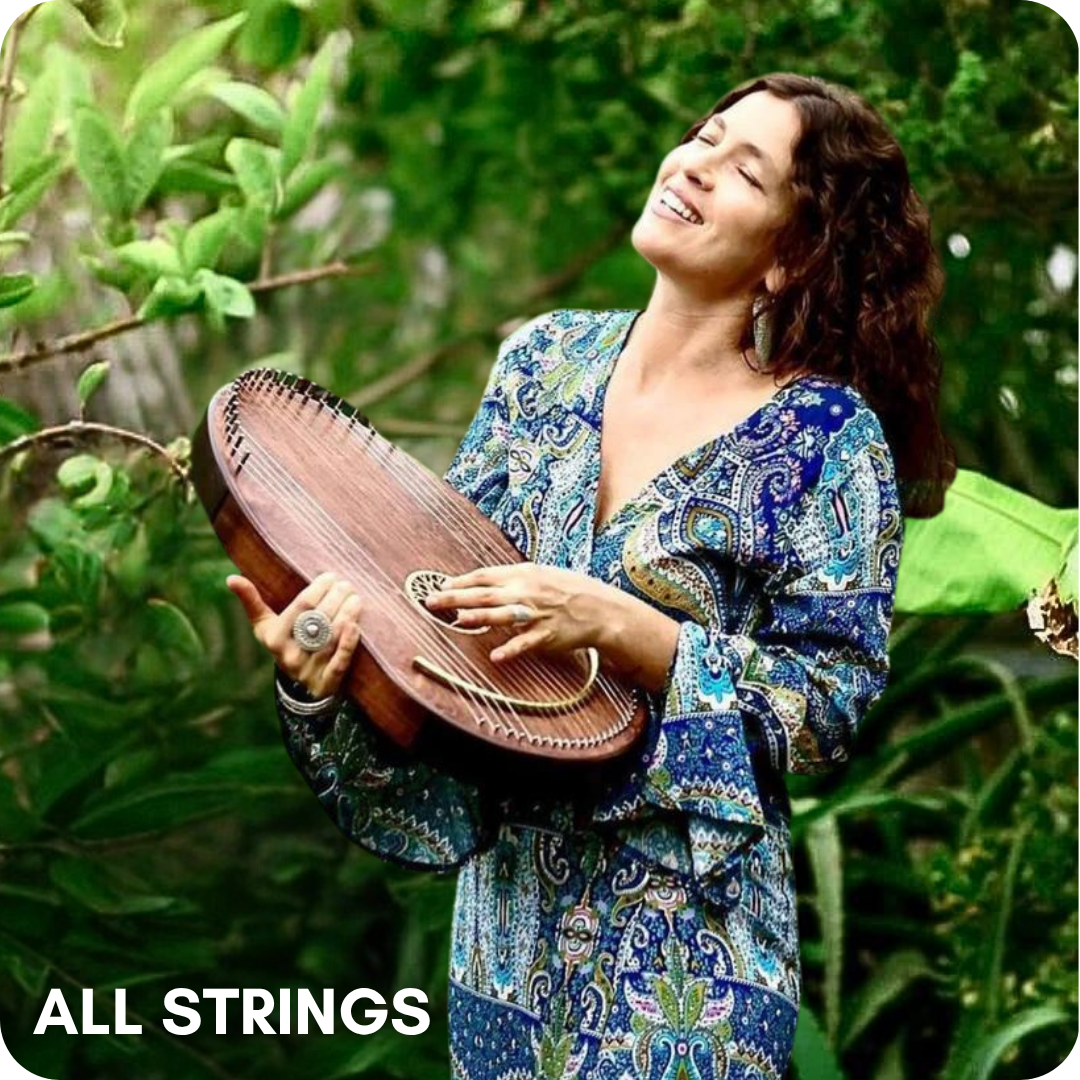 Australian String Instruments On Rope HEART Collection – Beautiful Sounds Healing Music Instruments