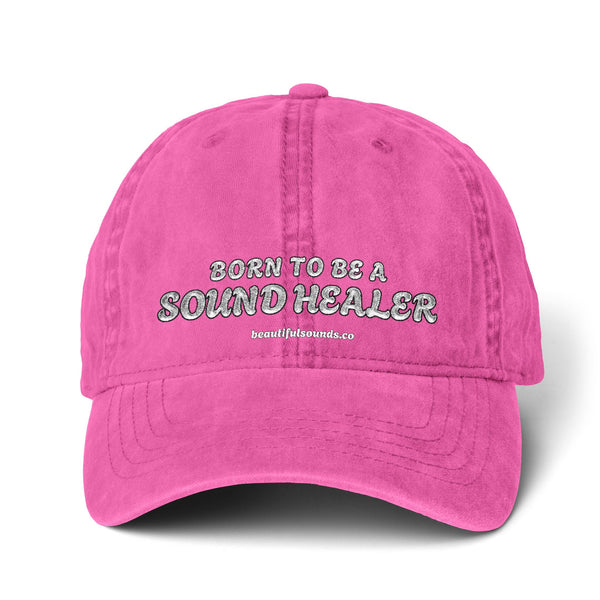 BORN TO BE A SOUND HEALER Caps