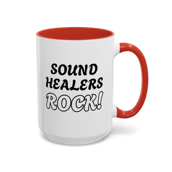 SOUND HEALERS ROCK Coffee Mugs