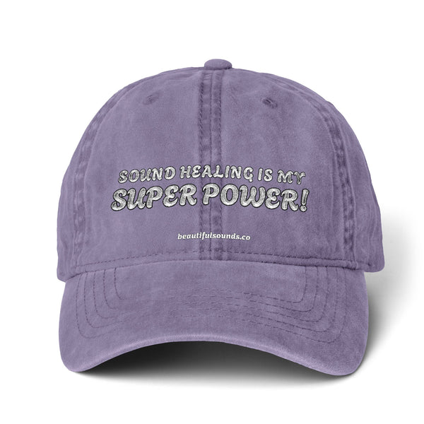 SOUND HEALING IS MY SUPER POWER Caps