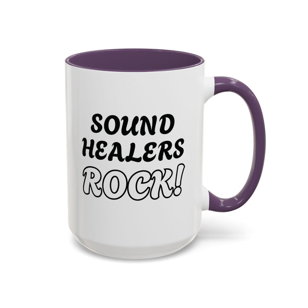 SOUND HEALERS ROCK Coffee Mugs