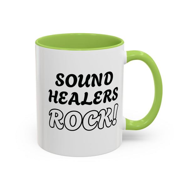 SOUND HEALERS ROCK Coffee Mugs