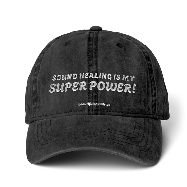 SOUND HEALING IS MY SUPER POWER Caps