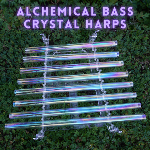Svaritarum Alchemic Rainbow Bass Crystal Harp Beautiful Sounds Healing Music Instruments