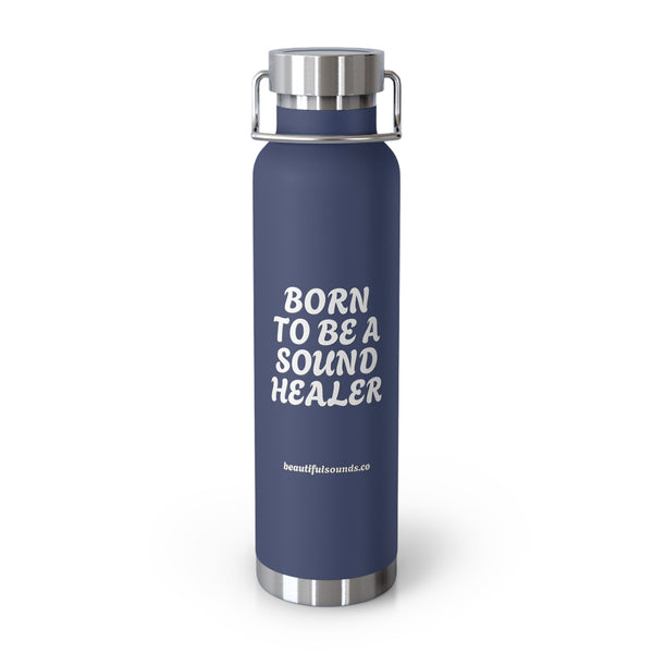 BORN TO BE A SOUND HEALER Water Bottles