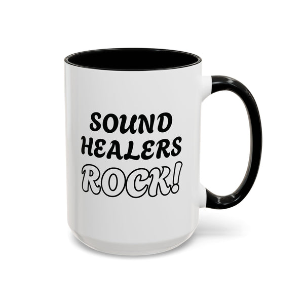 SOUND HEALERS ROCK Coffee Mugs