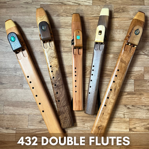 432 Double Flutes by Oscar Rojas