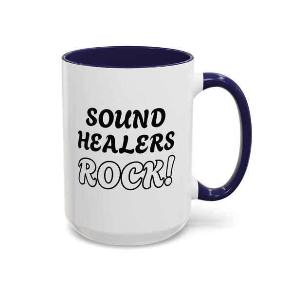 SOUND HEALERS ROCK Coffee Mugs