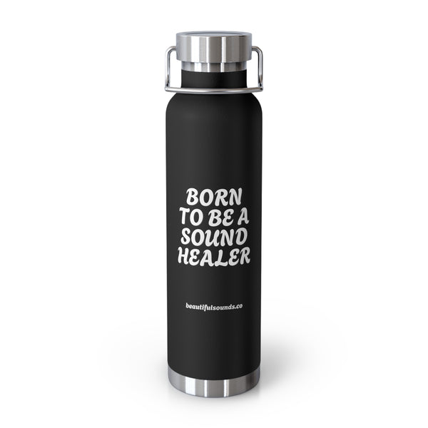 BORN TO BE A SOUND HEALER Water Bottles