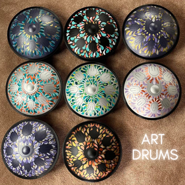 Hand Painted Tongue Drums