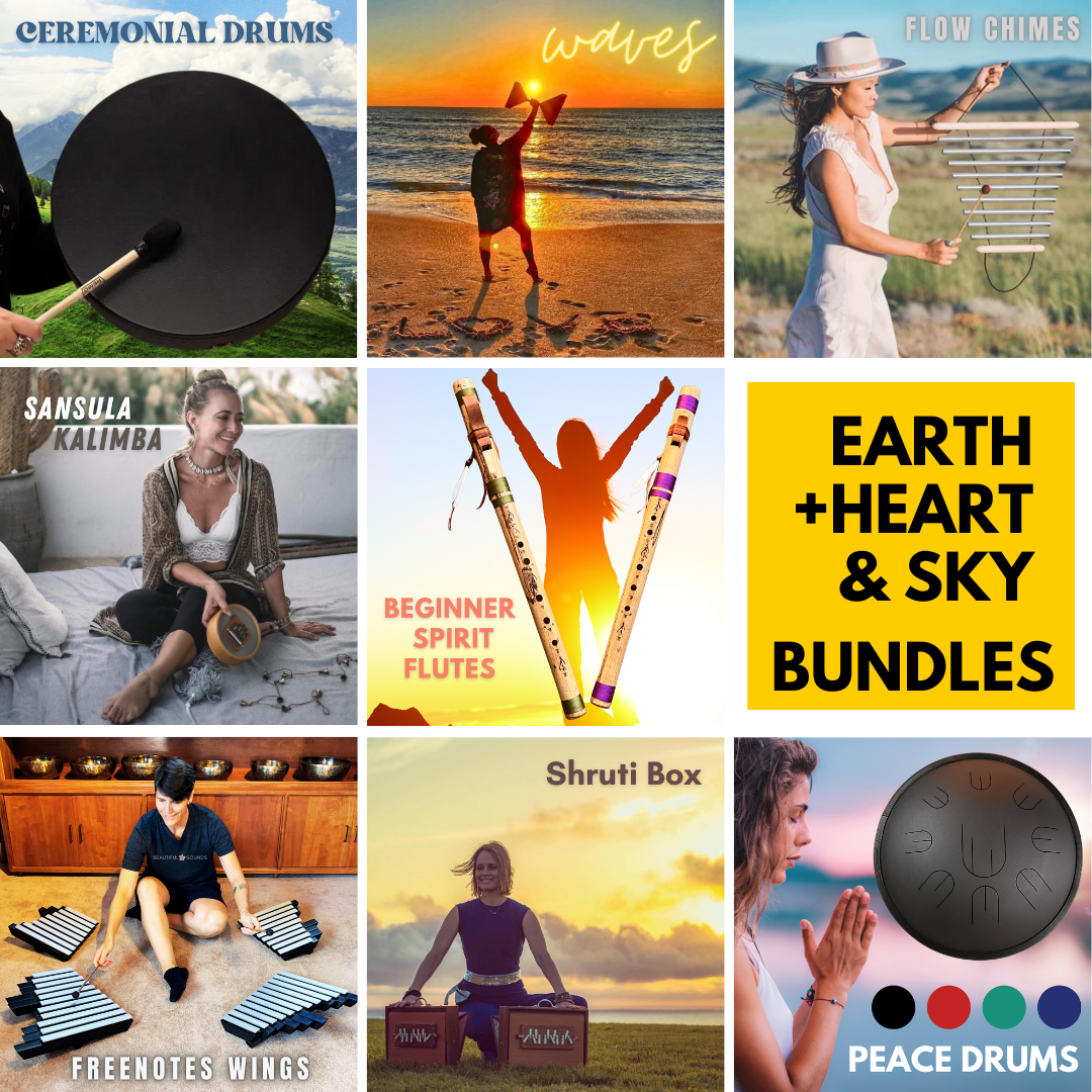 Earth Heart Sky Beginner Bundles Beautiful Sounds Healing Music Instruments