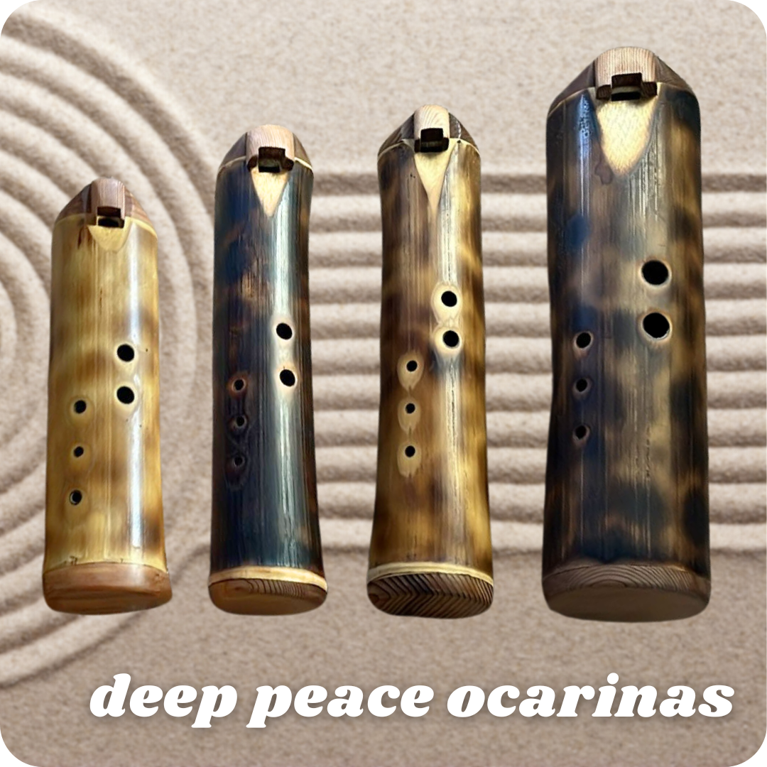 deep peace ocarina low flute beautiful sounds healing music instruments