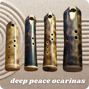 deep peace ocarina low flute beautiful sounds healing music instruments