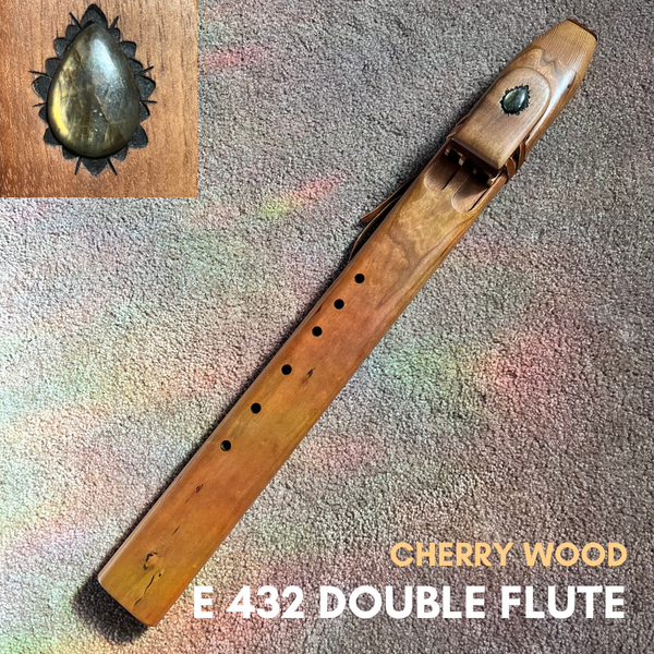 432 Double Native American Flute Beautiful Sounds Healing. Music Instruments