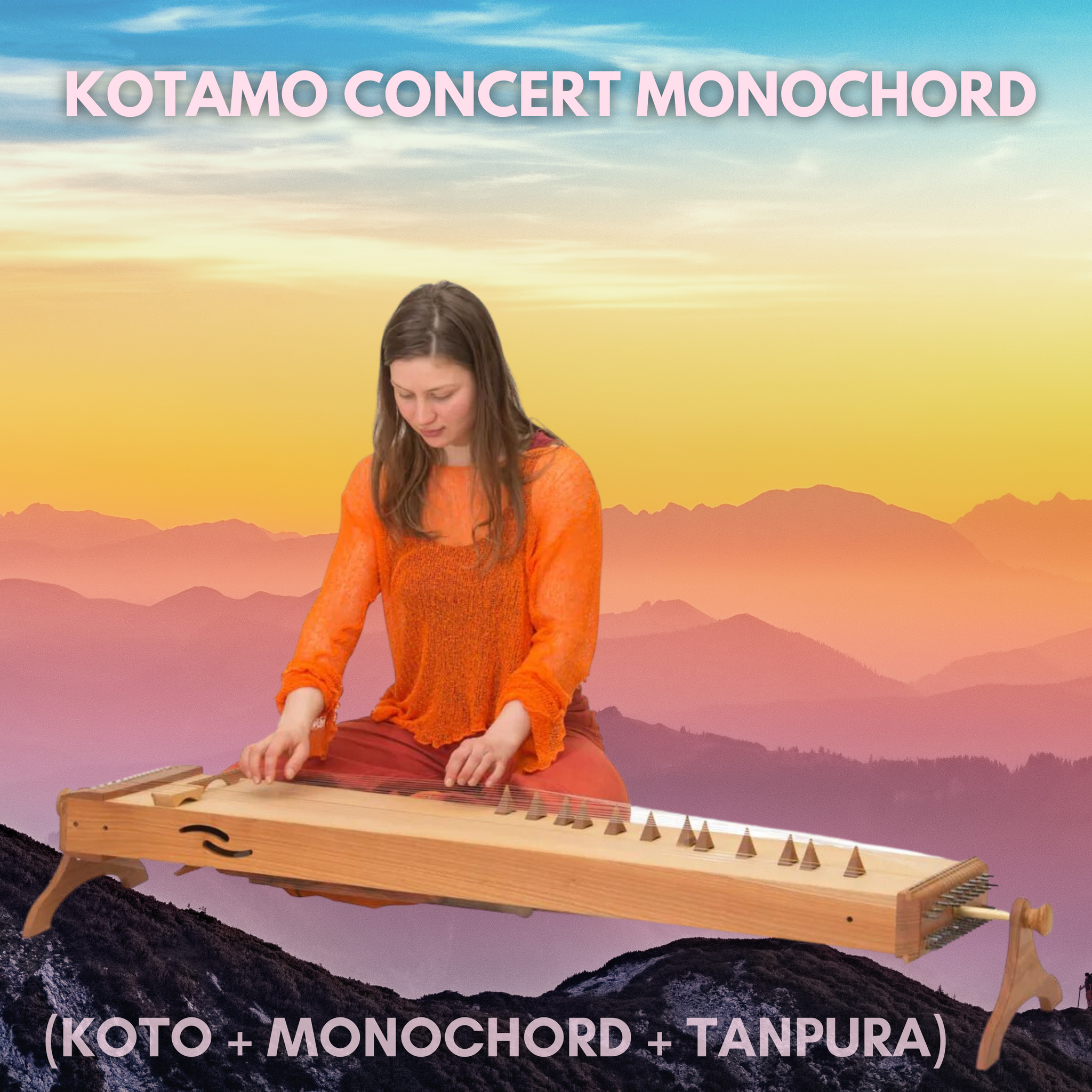 KoTaMo Concert Monochord: Koto, Tanpura, Monochord in One!