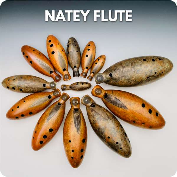 Beautiful Sounds Healing Music Instruments Stonewhistle Natey Flute