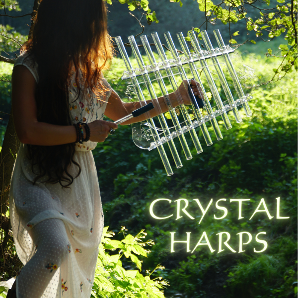 Ethereal Wing Crystal Harps Beautiful Sounds Healing Music Instruments