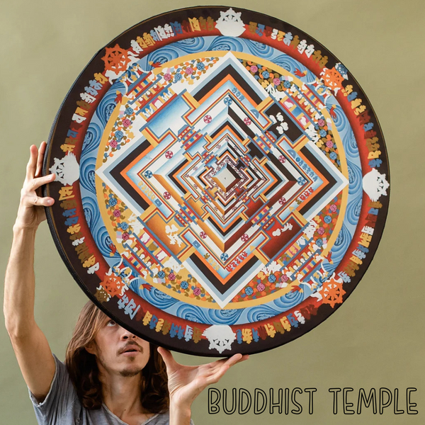 Nazar Vegan Drums Sacred Medicine Drum Shaman Drum Ceremonial Drum Beautiful Sounds Healing Music Instruments
