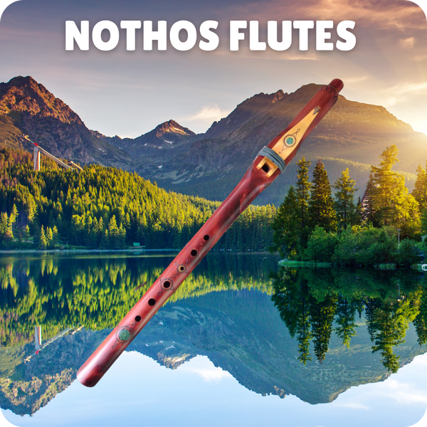 Nothos Native American Style Flute Beautiful Sounds Healing Music Instruments
