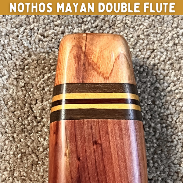 Nothos Mayan Double Flute - 432 Eb/G#
