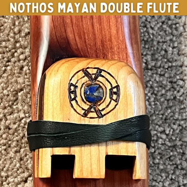 Nothos Mayan Double Flute - 432 Eb/G#