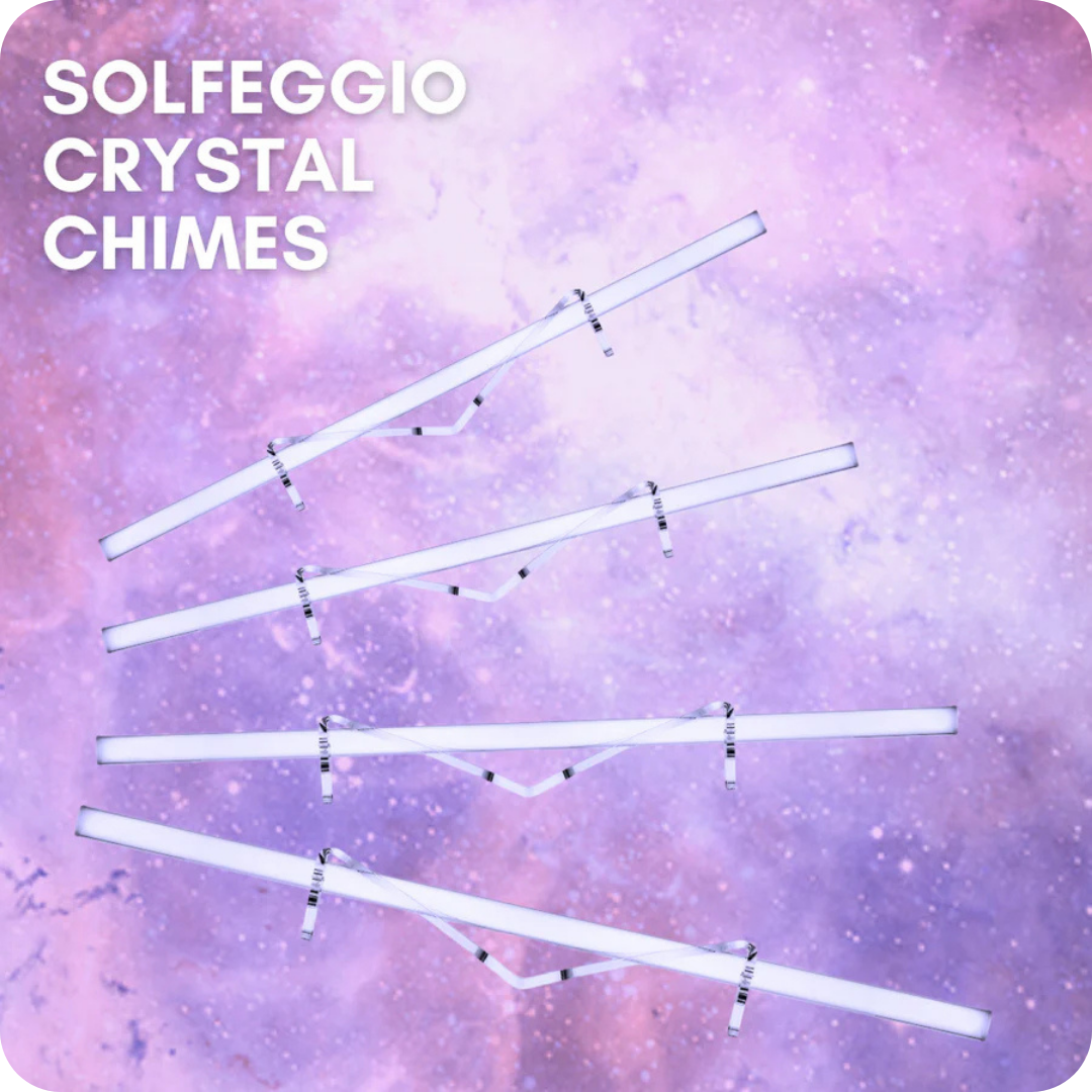 Solfeggio Crystal Chimes Ethereal Wings Beautiful Sounds Healing Music Instruments