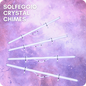 Solfeggio Crystal Chimes Ethereal Wings Beautiful Sounds Healing Music Instruments