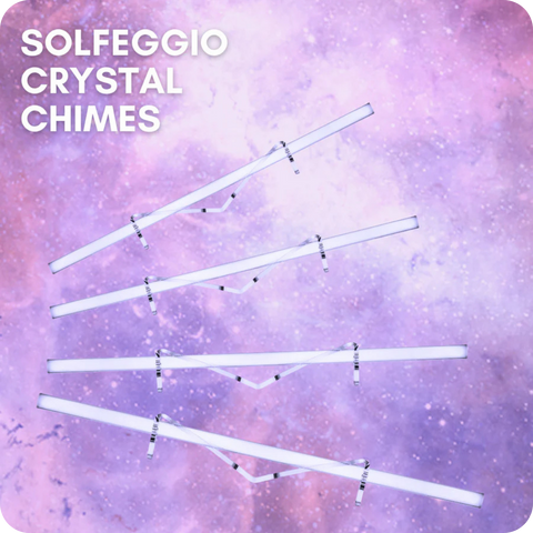 Solfeggio Crystal Chimes Ethereal Wings Beautiful Sounds Healing Music Instruments