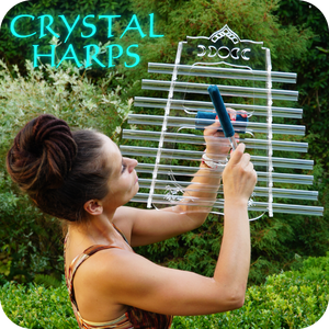 Ethereal Wing Crystal Harps Beautiful Sounds Healing Music Instruments