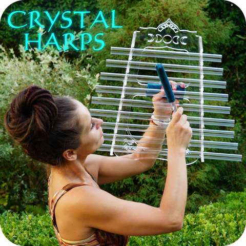 Ethereal Wing Crystal Harps Beautiful Sounds Healing Music Instruments