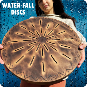 Water-Fall Discs Rain Rainstick Ocean Drum Nazar Drums Beautiful Sounds Healing Music Instruments