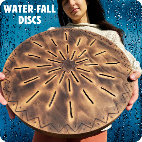 Water-Fall Discs Rain Rainstick Ocean Drum Nazar Drums Beautiful Sounds Healing Music Instruments