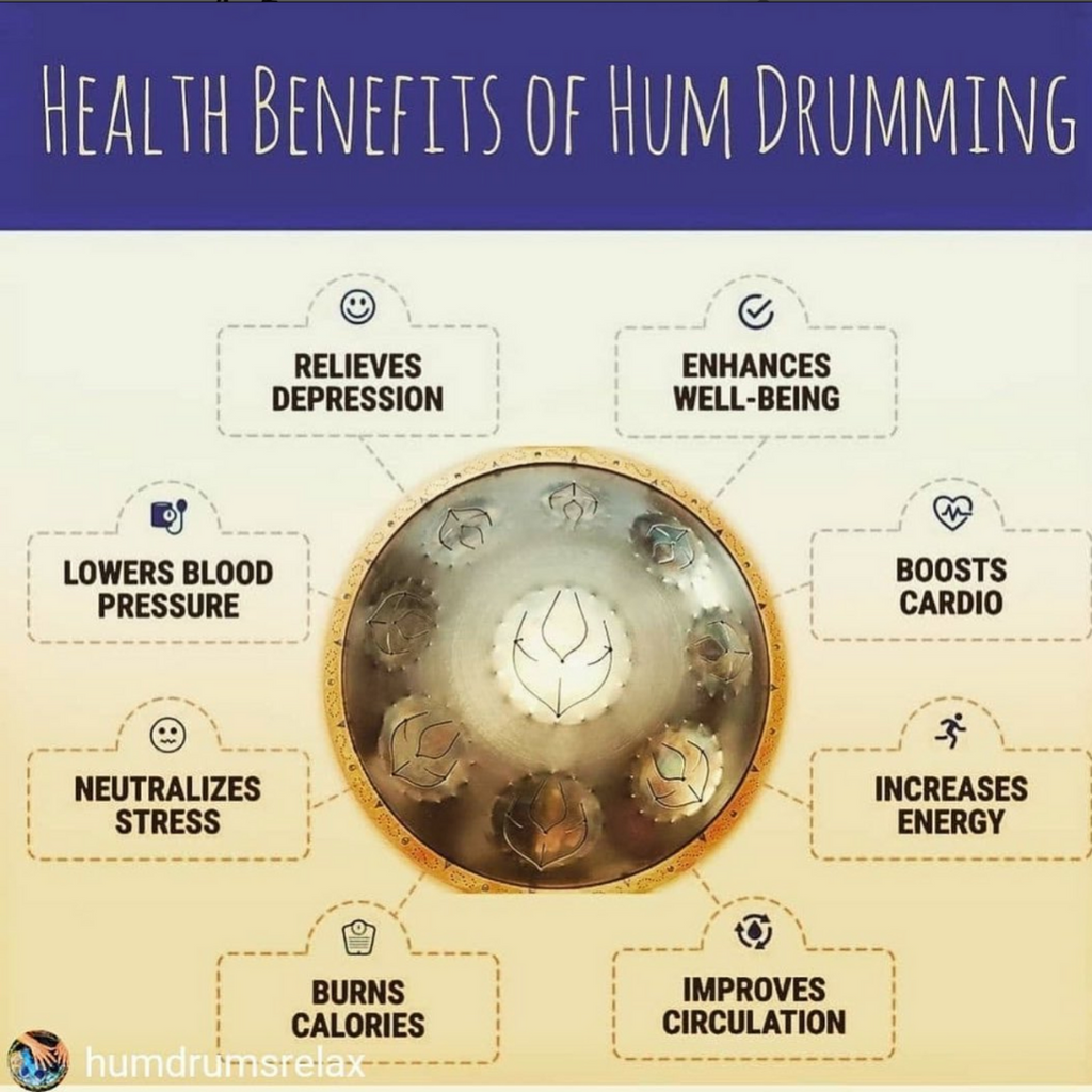 Hum Into Instrument Hum Drum Tongue Pan – Beautiful Sounds Healing Music Instruments